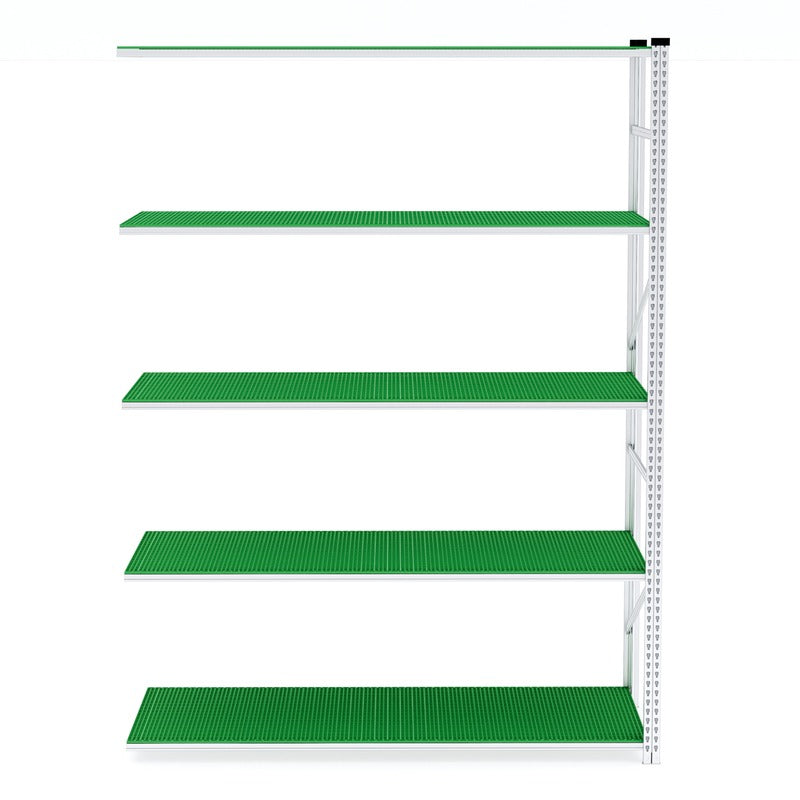 Galvanised Shelving 600mm Depth Plastic Panels - Extender