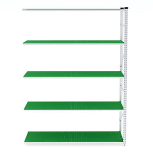 Galvanised Shelving 600mm Depth Plastic Panels - Extender