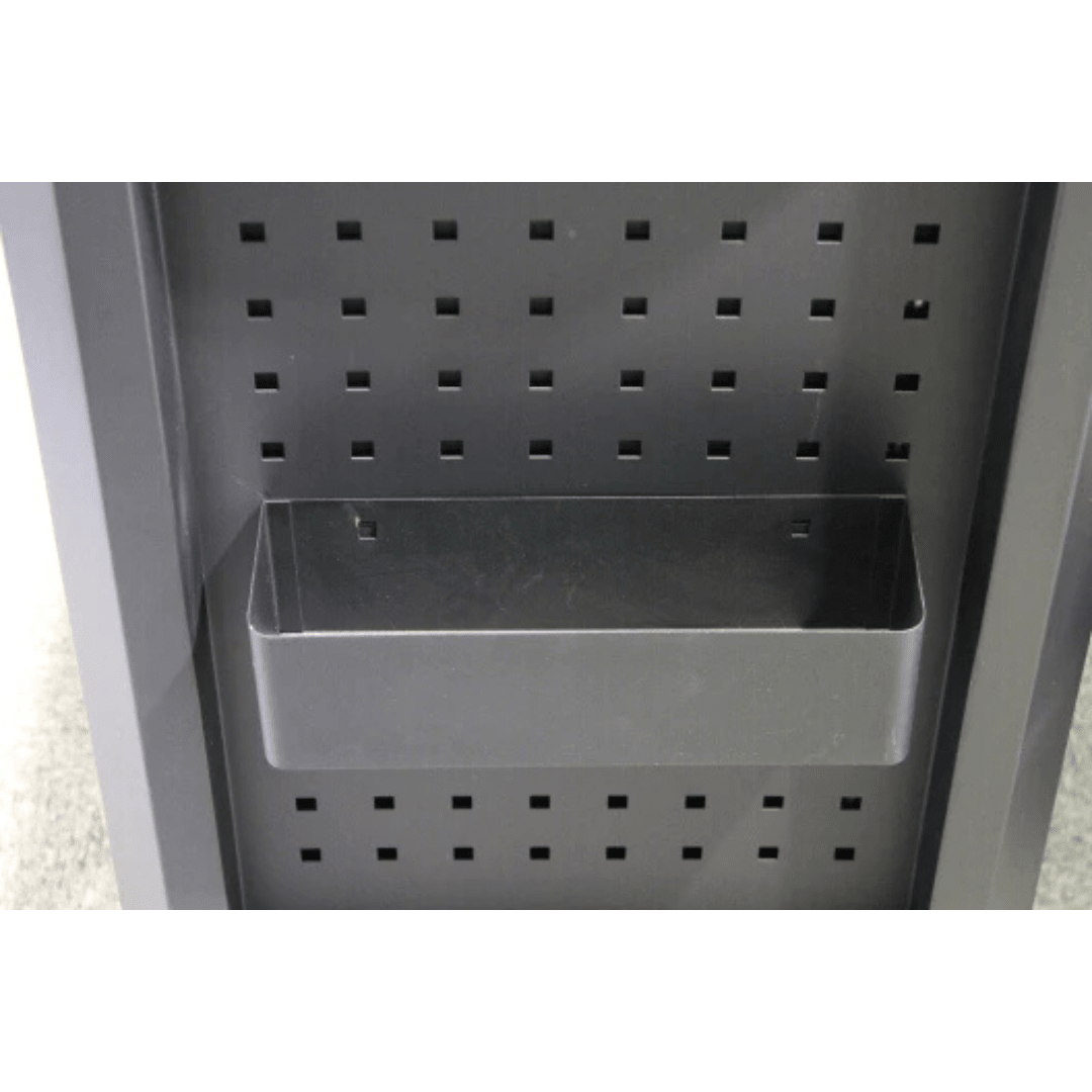 RackZone Modular Workstation Can Holder 270x80x83 for workspace organization.