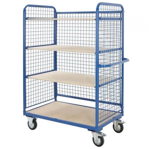 RackZone Shelf Trolley 4 Level, 1753H x 1202W x 702D, holds up to 250Kg.