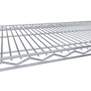 RackZone Wire Stainless Steel Shelving, 1830h x 1212w x 458d, 4 Level, 300kg UDL.