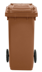 Wheelie Bin 120 Litre - Brown