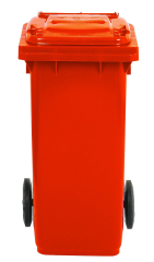 Wheelie Bin 120 Litre - Red