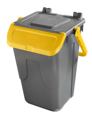 Waste Bin 35 Litre - Yellow Eco
