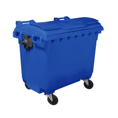 Wheelie Bin 660 Litre - Blue