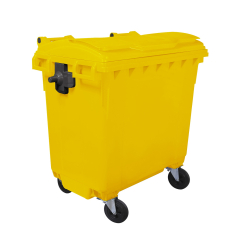 Wheelie Bin 770 Litre - Yellow