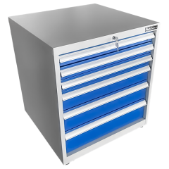 Industrial Six Drawer Cabinet 800H x 710W x 700D