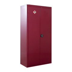 Flammable Liquid Cupboard - Including 3 Shelves - 1800h x 900w x 460d mm