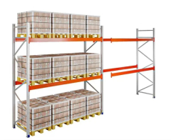 Pallet Racking Kimer 4000h x 1100d x 3300w 2 Levels 3000kg/Level