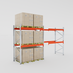 Pallet Racking Kimer 3000h x 1100d x 2300w 2 Levels 3000kg/Level