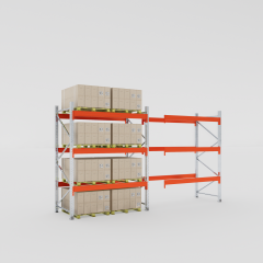 Pallet Racking Kimer 3000h x 1100d x 2300w 3 Levels 3000kg/Level
