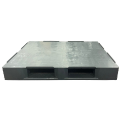 Heavy Duty Plastic Euro Pallet 1200mm x 800mm - Grey