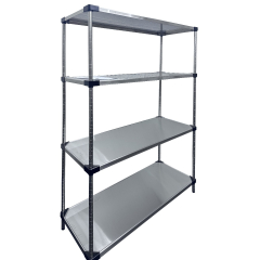 Stainless Steel Shelving 1820H x 1210W x 457D 4 Level