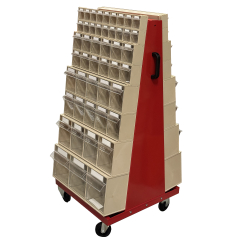 Mobile Tilt Bin System c/w Frame