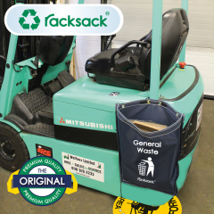 Racksack Nano General Waste - Blue c/w Bungee