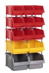 Storage Part Bins Kit 1050 1000h x 510w x 400d Red Yellow Grey