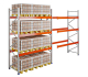 Pallet Racking Bay 4000h x 2700w x 1100mm 3000kg/Level Starter 81mm 3Levels 