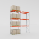 Pallet Racking Bay 6000h x 2300w x 1100mm 3000kg/Level Extender 81mm 3 Levels