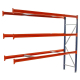 Longspan Shelving 2000H x 2400W x 400D 3 Levels c/w Timber Extender