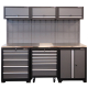Modular Workstation System 1 c/w Steel Worktop