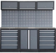 Modular Workstation System 7 c/w Steel Worktop