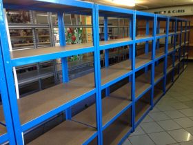 20 BAY SPECIAL Boltless Shelving 175kg 1800x900x450 (Blue) DELIVERY INCLUDED