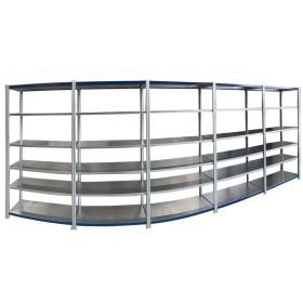 Easy Rack Galvanise 2000h x 1000w x 600d 5 Level 5 BAY SPECIAL