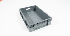 Euro Container 600d x 400w x 150h Grey