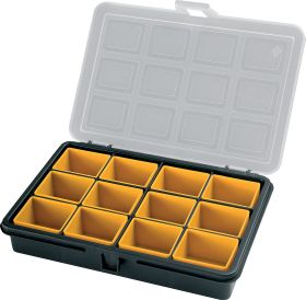 Small Parts Assortment Box 180w x 120d x 32h 12 Compartments