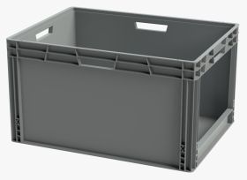 Pallet Deal - 25 No. Euro Picking Container 600d x 400w x 420h Grey Wide Opening