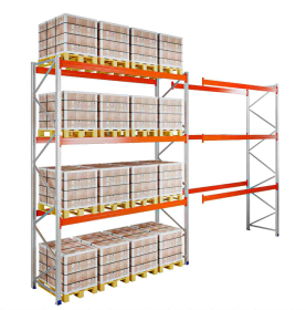 Pallet Racking Kimer 5000h x 1100d x 3600w 3 Levels 3000kg/Level 