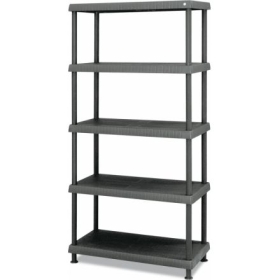 5 Shelves Plastic System 1760h x 900w x 400d mm