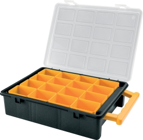 Small Parts Assortment Box 242w x 185d x 60h 16 Compartments