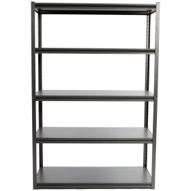 5 BAY SPECIAL Concealed Rivet Industrial Shelving 1830h x 1219w x 610d 300kg per shelf DELIVERY INCLUDED