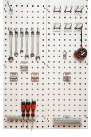 Steel Wall Tool Organiser 900W x 900H 20 Hook