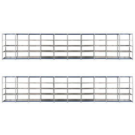 Easy Rack Galvanise 5 Level 2000h x 1000w x 400d 20 BAY SPECIAL