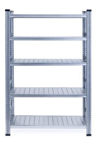 Fully Galvanised Shelving 1972h x 900w x 320d 5 Levels