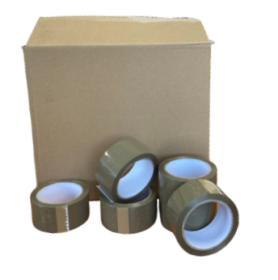 Tape 48mm x 66m - Brown (Pack of 36)