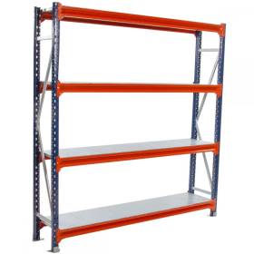 Longspan Shelving 2000H x 1500W x 600D 4 Levels c/w Steel 