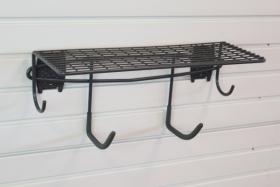 Shelf with Hooks