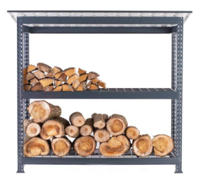 Wood Rack c/w Mesh 1952(h) x 2193(w) x 1201(d)