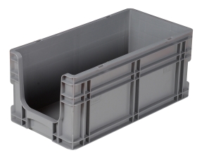 Euro Picking Container 505d x 256w x 210h Grey