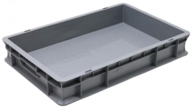 Euro Container 600d x 400w x 100h Grey