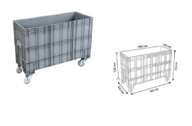 Pallet Box - With Wheels