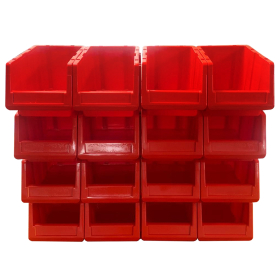 Storage Part Bins PA315 150h x 173w x 307d Red