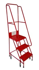 Industrial 03 Tread Mobile Step 1750h x 850w x 820 Long - Platform 750mm High