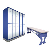 Steel Lockers & Benches